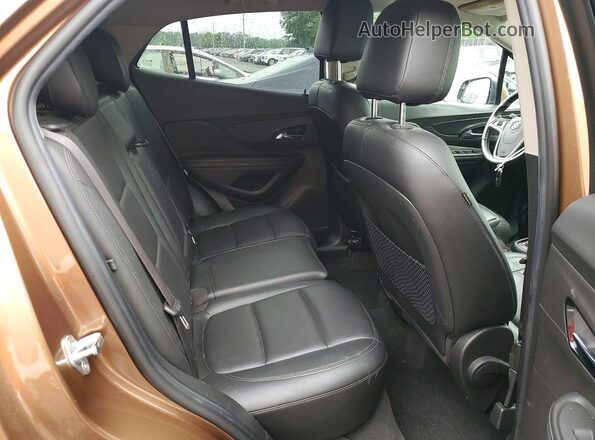 KL4CJGSB4HB016682 2017 BUICK ENCORE Коричневый Вид задней части салона