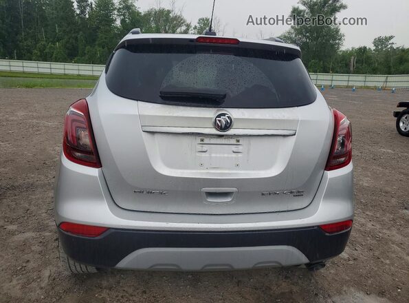 KL4CJGSB4JB619122 2018 BUICK ENCORE Серебряный Вид сзади