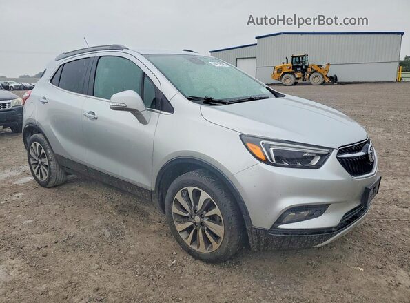 KL4CJGSB4JB619122 2018 BUICK ENCORE Серебряный Передняя правая четверть
