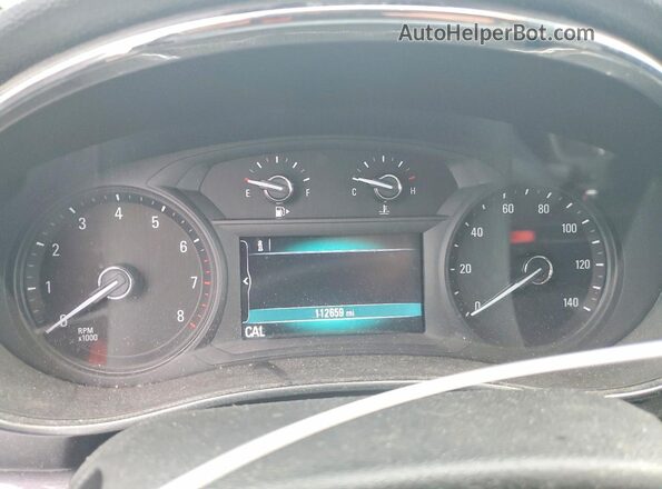 KL4CJGSB4JB619122 2018 BUICK ENCORE Серебряный Вид щитка приборов