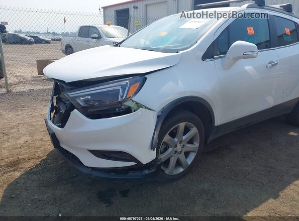 KL4CJGSB7HB027465 2017 BUICK ENCORE White ხელსაწყოთა პანელის ხედი
