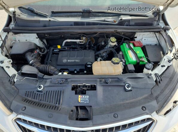 KL4CJGSB7HB157164 2017 BUICK ENCORE Белый Вид задней части салона
