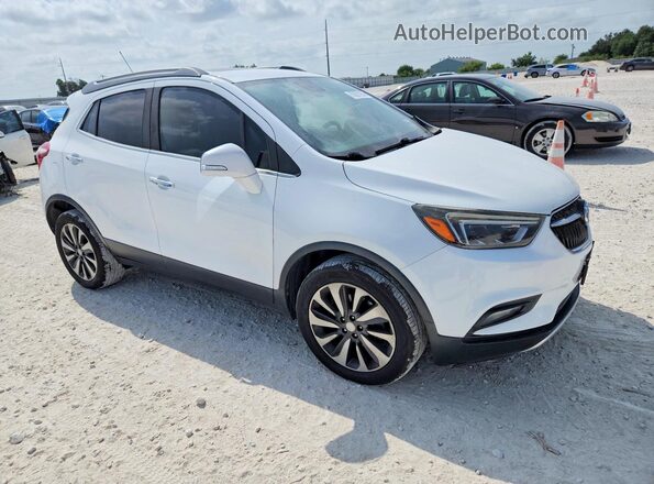 KL4CJGSB7HB157164 2017 BUICK ENCORE Белый Передняя правая четверть