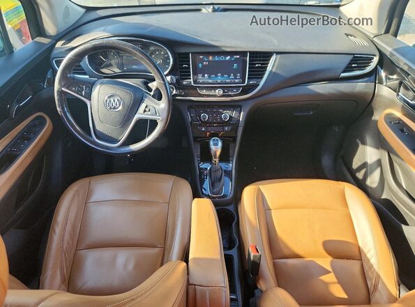KL4CJGSB7HB211272 2017 BUICK ENCORE Black წინა პანელის ხედი