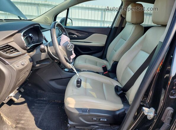 KL4CJGSB8JB642712 2018 BUICK ENCORE Black Front interior view