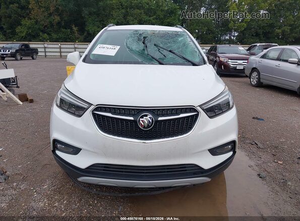 KL4CJGSB8LB042873 2020 BUICK ENCORE White Widok zestawu wskaźników