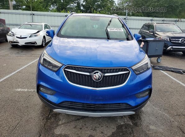 KL4CJGSB9JB532817 2018 BUICK ENCORE Blue წინა ხედი