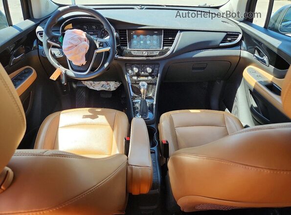 KL4CJGSBXJB574350 2018 BUICK ENCORE Black Вид панелі приладів