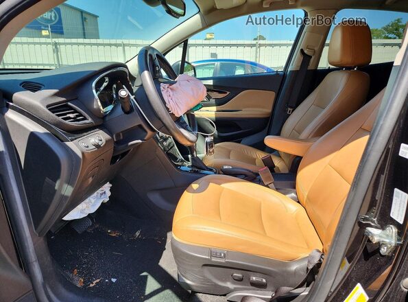 KL4CJGSBXJB574350 2018 BUICK ENCORE Black Вид салону спереду