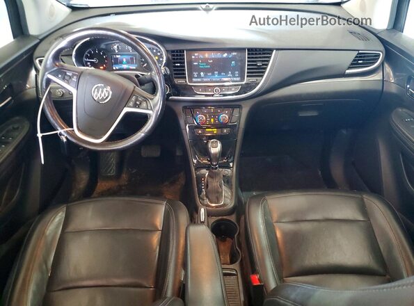 KL4CJGSM0KB940917 2019 BUICK ENCORE Blue Widok deski rozdzielczej