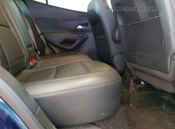 KL4CJGSM0KB940917 2019 BUICK ENCORE Blue Widok wnętrza z tyłu