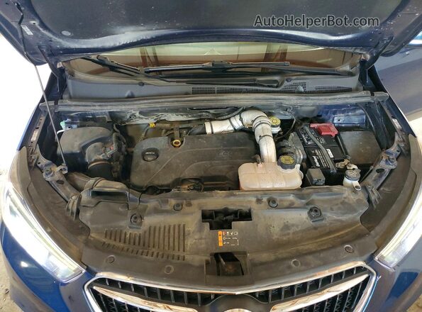 KL4CJGSM0KB940917 2019 BUICK ENCORE Blue Widok komory silnika