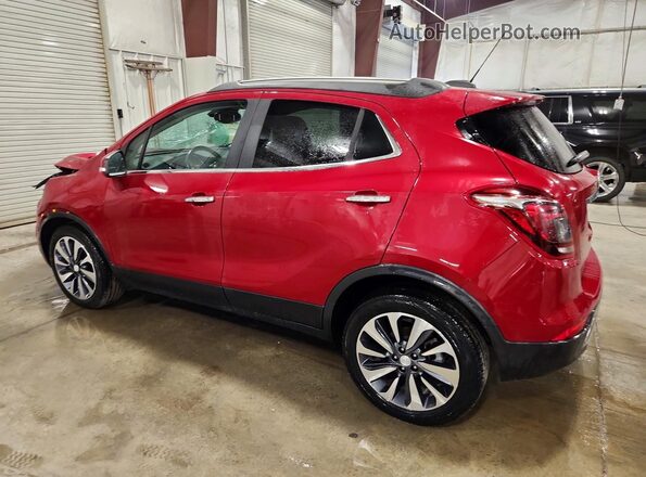 KL4CJGSM1KB759261 2019 BUICK ENCORE Maroon უკანა მარცხენა
