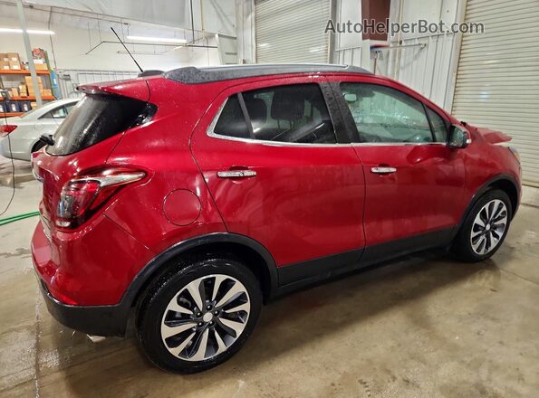 KL4CJGSM1KB759261 2019 BUICK ENCORE Maroon უკანა მარჯვენა
