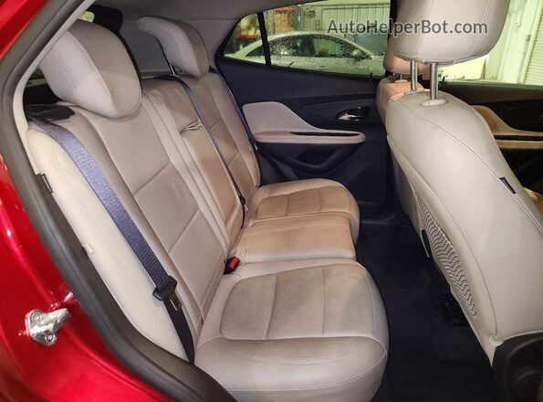 KL4CJGSM1KB759261 2019 BUICK ENCORE Maroon უკანა სალონის ხედი