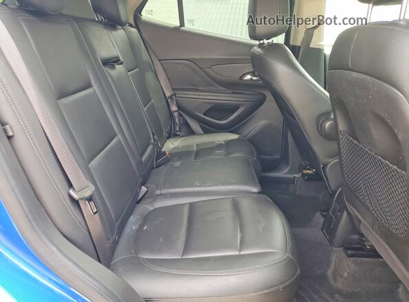 KL4CJGSM4HB044287 2017 BUICK ENCORE Синий Вид задней части салона