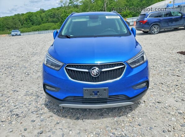 KL4CJGSM4HB044287 2017 BUICK ENCORE Синий Вид спереди