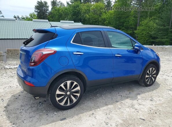 KL4CJGSM4HB044287 2017 BUICK ENCORE Синий Задняя правая четверть