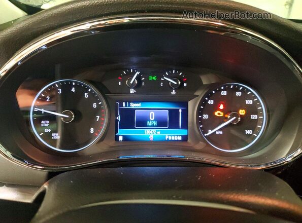 KL4CJGSM9KB746368 2019 BUICK ENCORE Black Vista del cuadro de instrumentos