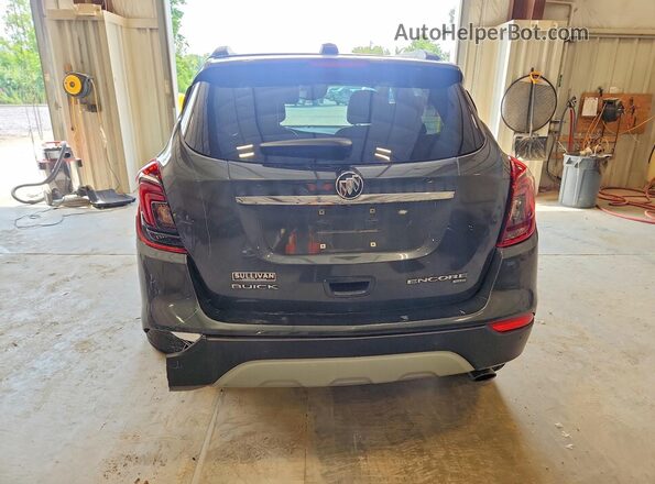 KL4CJHSB4JB507409 2018 BUICK ENCORE Black უკანა ხედი