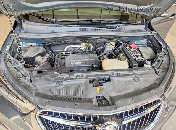 KL4CJHSB4JB507409 2018 BUICK ENCORE Black ძრავის განყოფილების ხედი