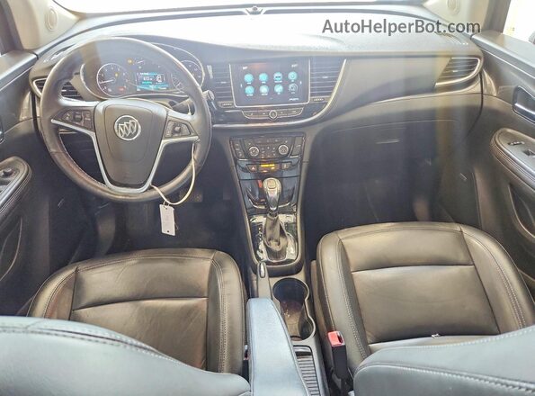 KL4CJHSB4JB507409 2018 BUICK ENCORE Black წინა პანელის ხედი