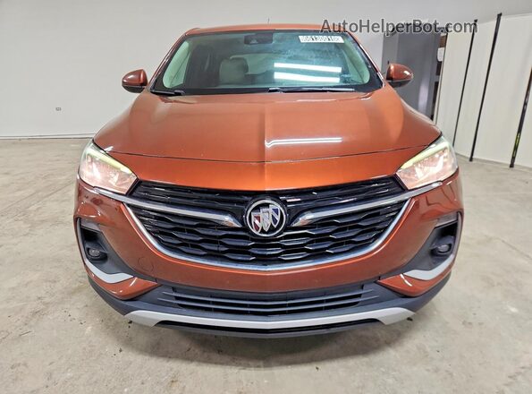 KL4MMBS21MB126825 2021 BUICK ENCORE Orange Widok z przodu