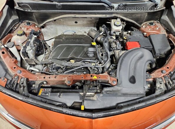 KL4MMBS21MB126825 2021 BUICK ENCORE Orange Widok komory silnika
