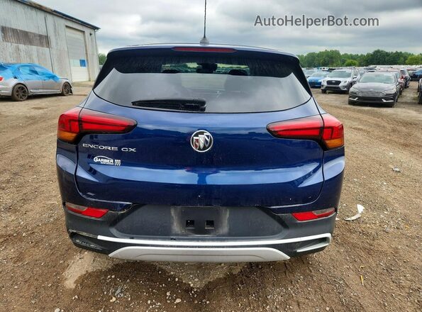 KL4MMBS21PB022470 2023 BUICK ENCORE Blue Rear view