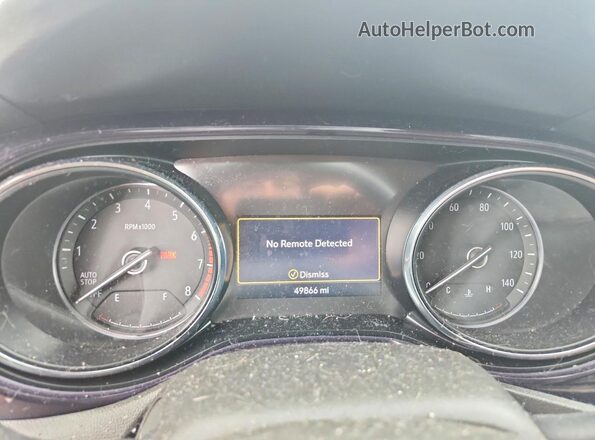 KL4MMBS21PB022470 2023 BUICK ENCORE Blue Instrument cluster view