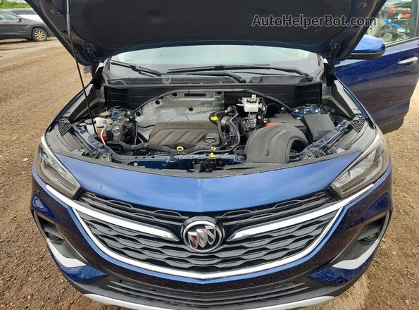 KL4MMBS21PB022470 2023 BUICK ENCORE Blue Engine compartment view