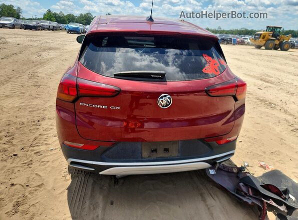 KL4MMBS22PB105583 2023 BUICK ENCORE Burgundy Вид ззаду