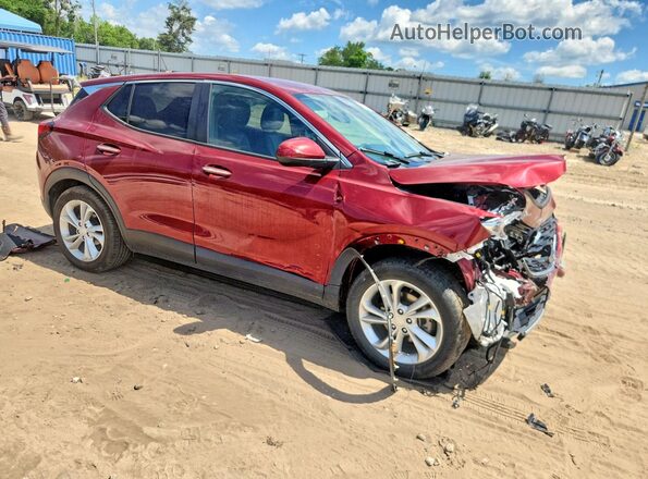 KL4MMBS22PB105583 2023 BUICK ENCORE Burgundy Передня права чверть
