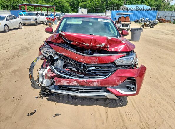 KL4MMBS22PB105583 2023 BUICK ENCORE Burgundy Вид спереду