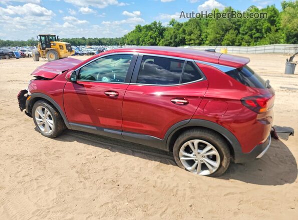 KL4MMBS22PB105583 2023 BUICK ENCORE Burgundy Задня ліва чверть