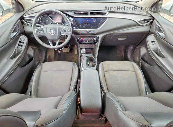 KL4MMBS23LB113637 2020 BUICK ENCORE White Առջևի վահանակի տեսք