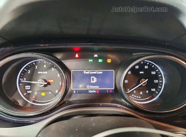 KL4MMBS23MB076011 2021 BUICK ENCORE Серый Вид щитка приборов
