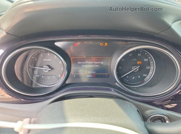 KL4MMBS23PB092777 2023 BUICK ENCORE Burgundy Widok zestawu wskaźników