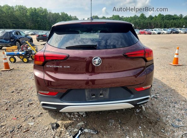 KL4MMBS23PB092777 2023 BUICK ENCORE Burgundy Widok z tyłu
