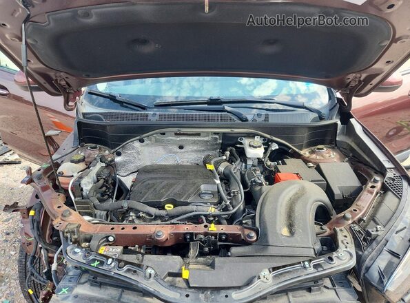 KL4MMBS23PB092777 2023 BUICK ENCORE Burgundy Widok komory silnika