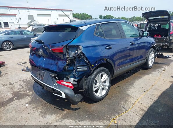 KL4MMBS25MB086362 2021 BUICK ENCORE Синий Задняя правая четверть
