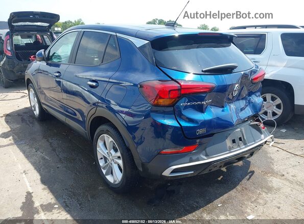 KL4MMBS25MB086362 2021 BUICK ENCORE Синий Задняя левая четверть