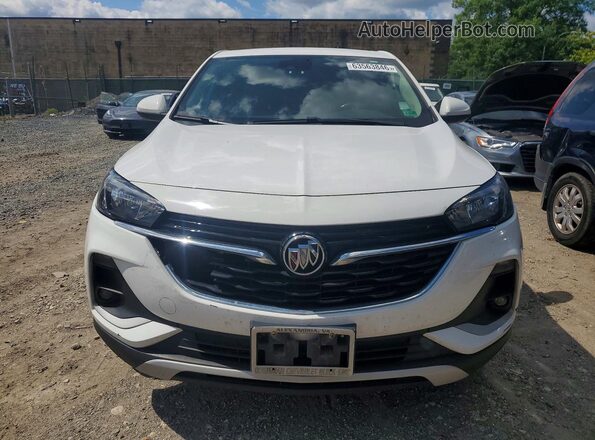 KL4MMBS26LB084165 2020 BUICK ENCORE White Front view