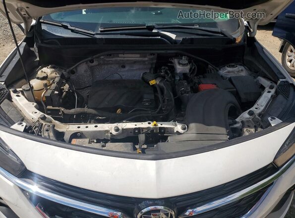 KL4MMBS26LB084165 2020 BUICK ENCORE White Engine compartment view