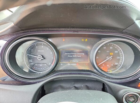 KL4MMBS27LB132109 2020 BUICK ENCORE Black Instrument cluster view