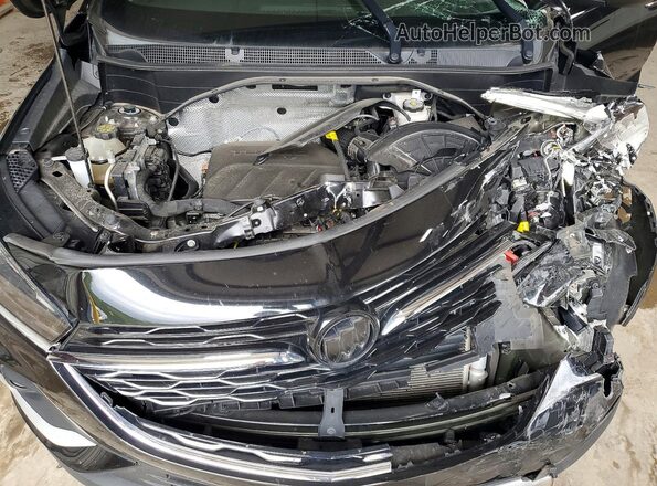 KL4MMBS27NB134235 2022 BUICK ENCORE Black Engine compartment view