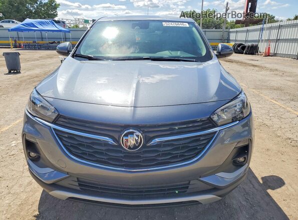 KL4MMBS28LB135262 2020 BUICK ENCORE Silver Front view