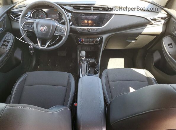 KL4MMBS28LB135262 2020 BUICK ENCORE Silver Dashboard view