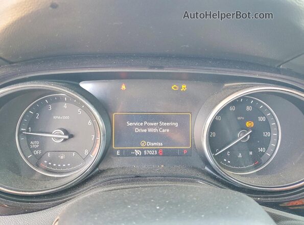 KL4MMBS28LB135262 2020 BUICK ENCORE Silver Instrument cluster view