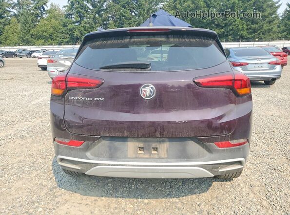 KL4MMBS28MB115823 2021 BUICK ENCORE Purple Widok z tyłu